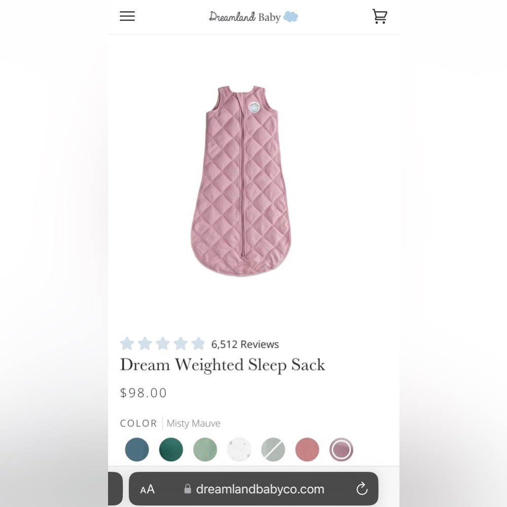 DREAMLAND BABYCO SLEEP SACK 12-24 months